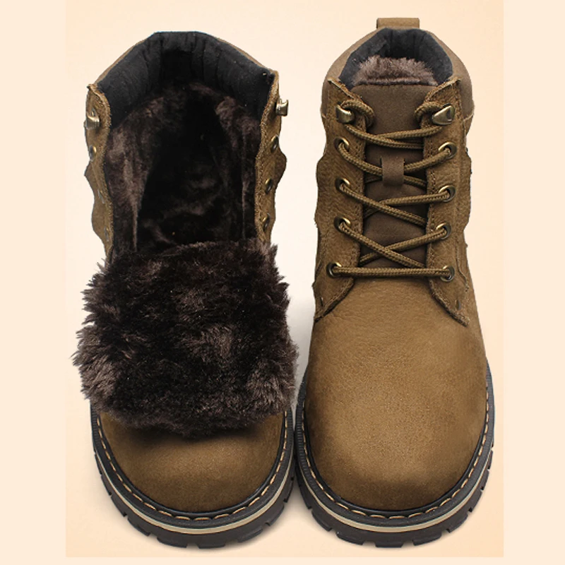 Haute Fait Grande Chaud Euro Cuir 52 À brown Valstone Top Taille En De khaki Main Rétro Hommes Qualité Chaussures Couche Véritable Travail Botas Black Première Luxe La Bottes OPNkXZw8n0