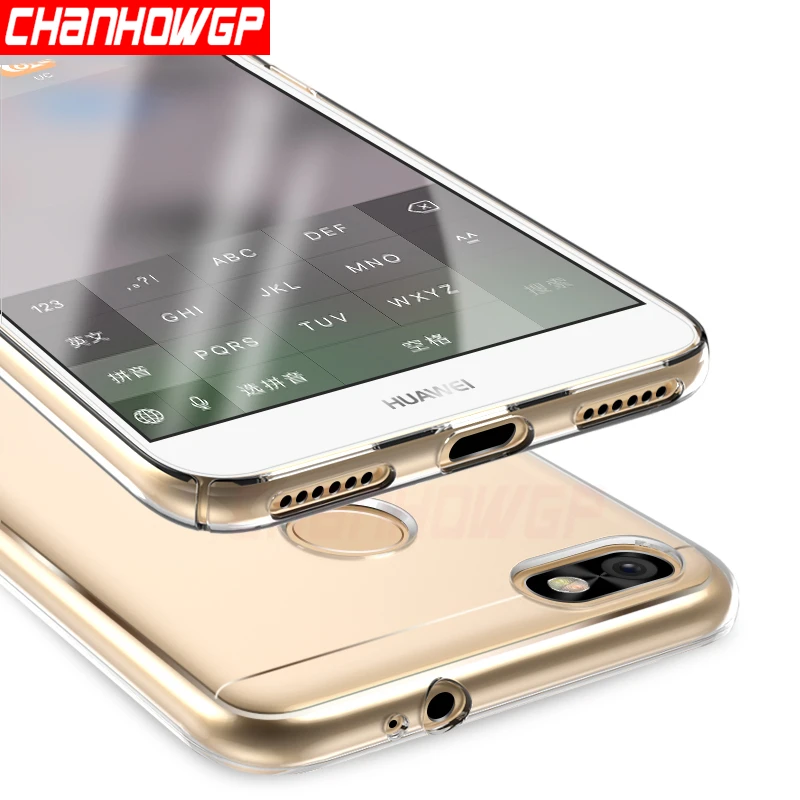 Прозрачный мягкий чехол из ТПУ для Huawei P8 P9 Lite Y3 Y5 Y6 II 2017 Honor 7 4C 5C 5X 6A 6C 7A Pro Nova 2 2S Plus Mate