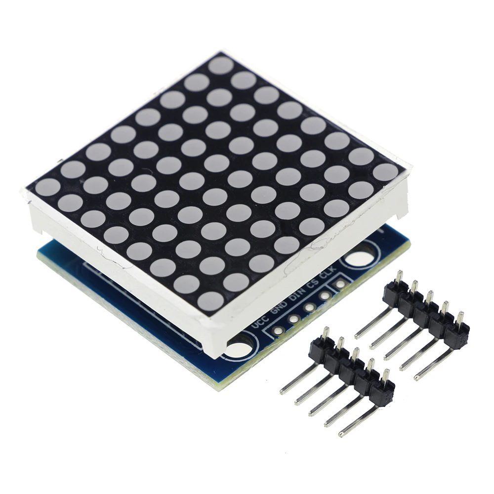 

MAX7219 Dot Matrix Module Microcontroller LED Module Display Module MAX7219 DIY Kit