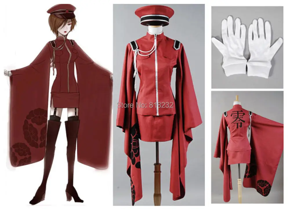 

Vocaloid Hatsune Miku Senbonzakura MEIKO Kimono Tops Dress Uniform Outfit Anime Cosplay Costumes