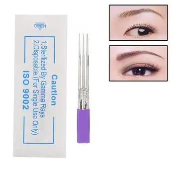 

Microblading Fog Eyebrow Tattoo Cartridge Needles Semi-permanent Makeup Pin for Eyebrow Lip Eyeliner Tattoo Pen Machine
