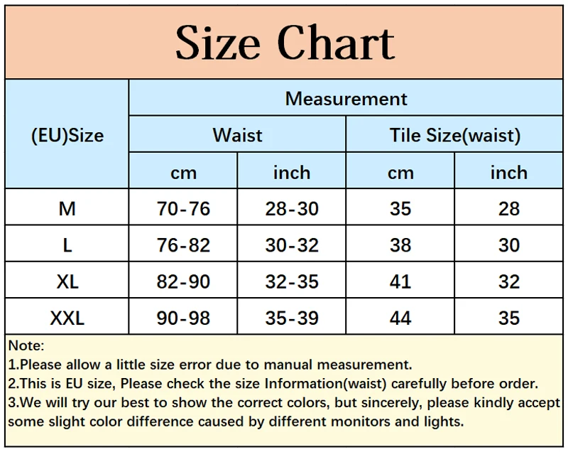 E-042 size chart
