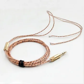 

100Pcs 3.5MM Jack 160 Cores Jack DIY Earphone Cable Headphone Repair Replacement Wire Cord Earphones Accessories Line