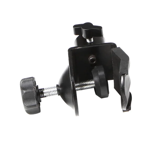 Meking U-Clamp with Ballhead Holding Camera Speedlite on Table Pole Studio Accessoires With 1/4 Screw Thread For Tubes and Clamp