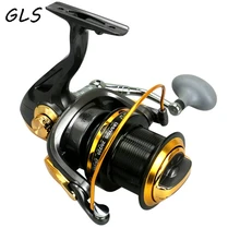 8000-9000 Размер 12+ 1 Шариковые подшипники большой Fishing Рыбалка drag тяга 24 кг/52lb Рыболовная катушка