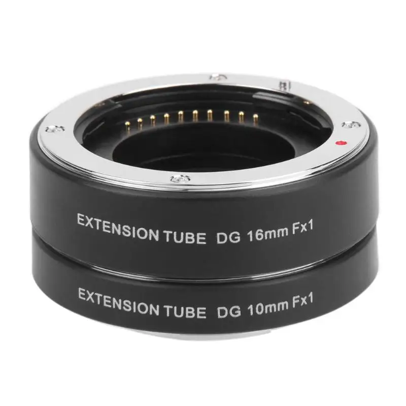 

1Pcs Auto Focus AF Metal Macro Extension Tube Ring Lens Adapter Mount for FujiFilm Fuji X-ro1 X-E1 X-E2 X-M1 X-A1 High Quality