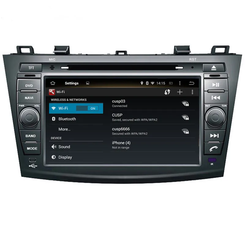 Flash Deal Octa Core 4G RAM 64G ROM Android 9.0 Car DVD Multimedia Player Auto GPS Navigation for MAZDA 3 2010- 17