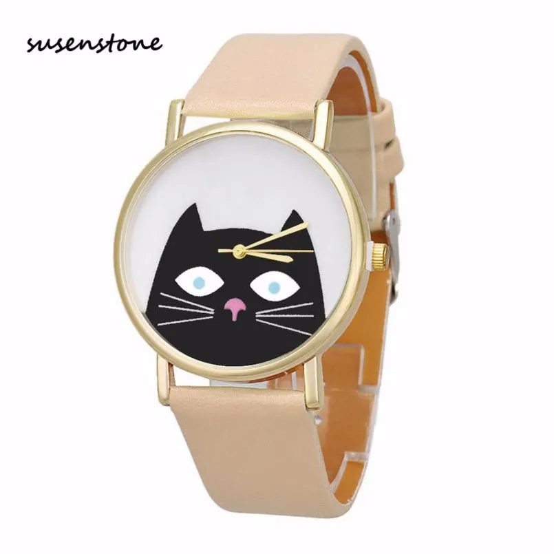 Susenstone-2017-Fashion-Women-Watch-Lovely-Cat-Women-Leather-Quartz-WristWatch-Ladies-Watch-Clock-Relogio-Feminino (3)