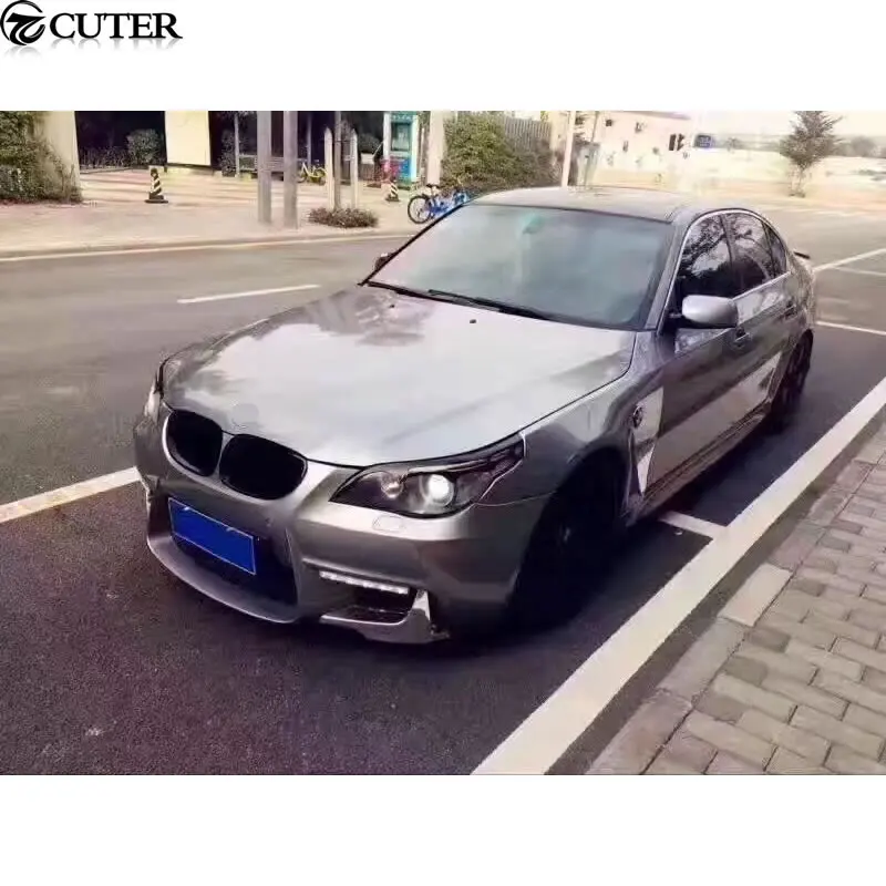 E60 525I 1 м стиль кузова автомобиля комплект пп неокрашенный передний задний бампер