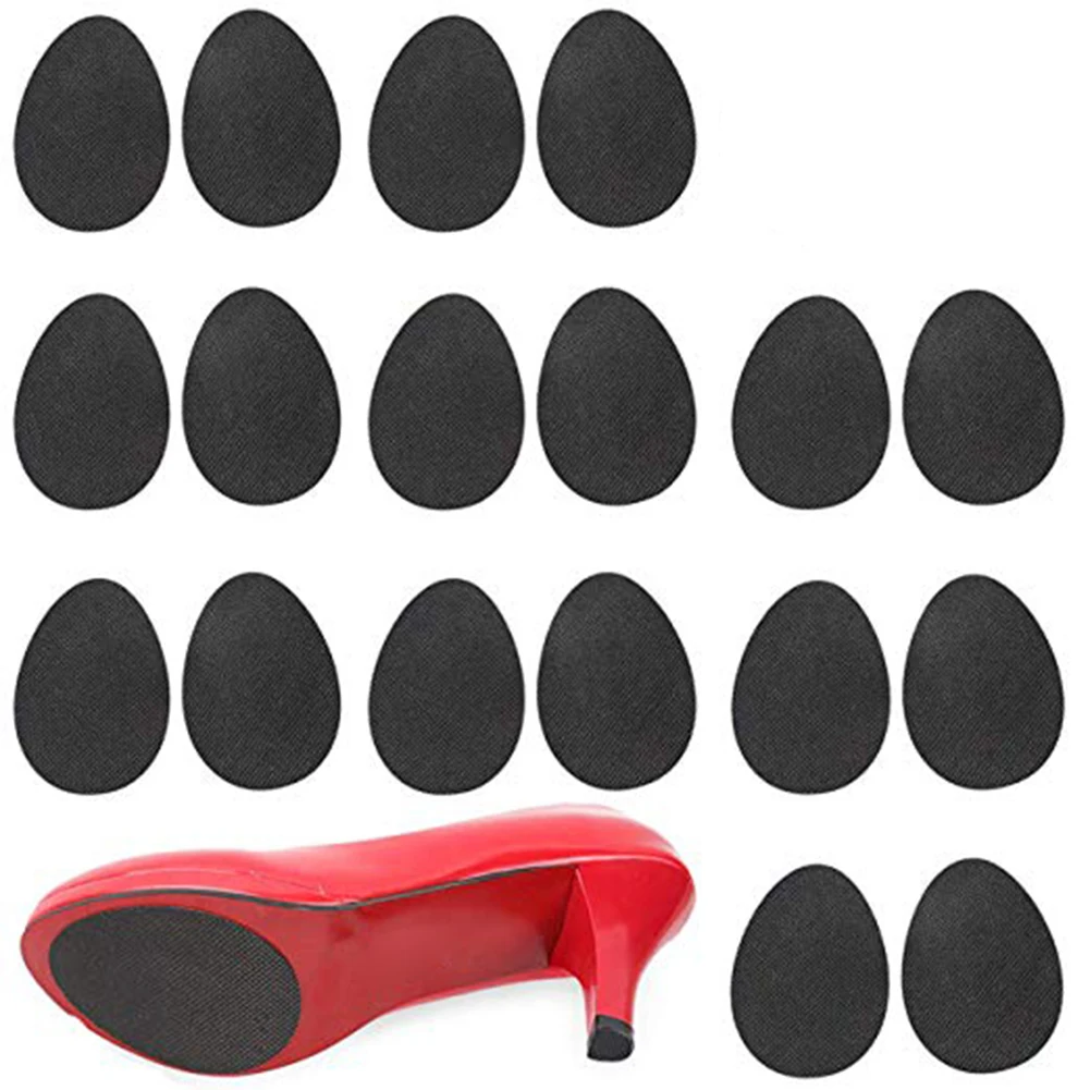 8Pcs Anti-slip Shoes Pads Stick on Bottom Adhesive Sole Rubber Sticker Protector Shoes Accessories