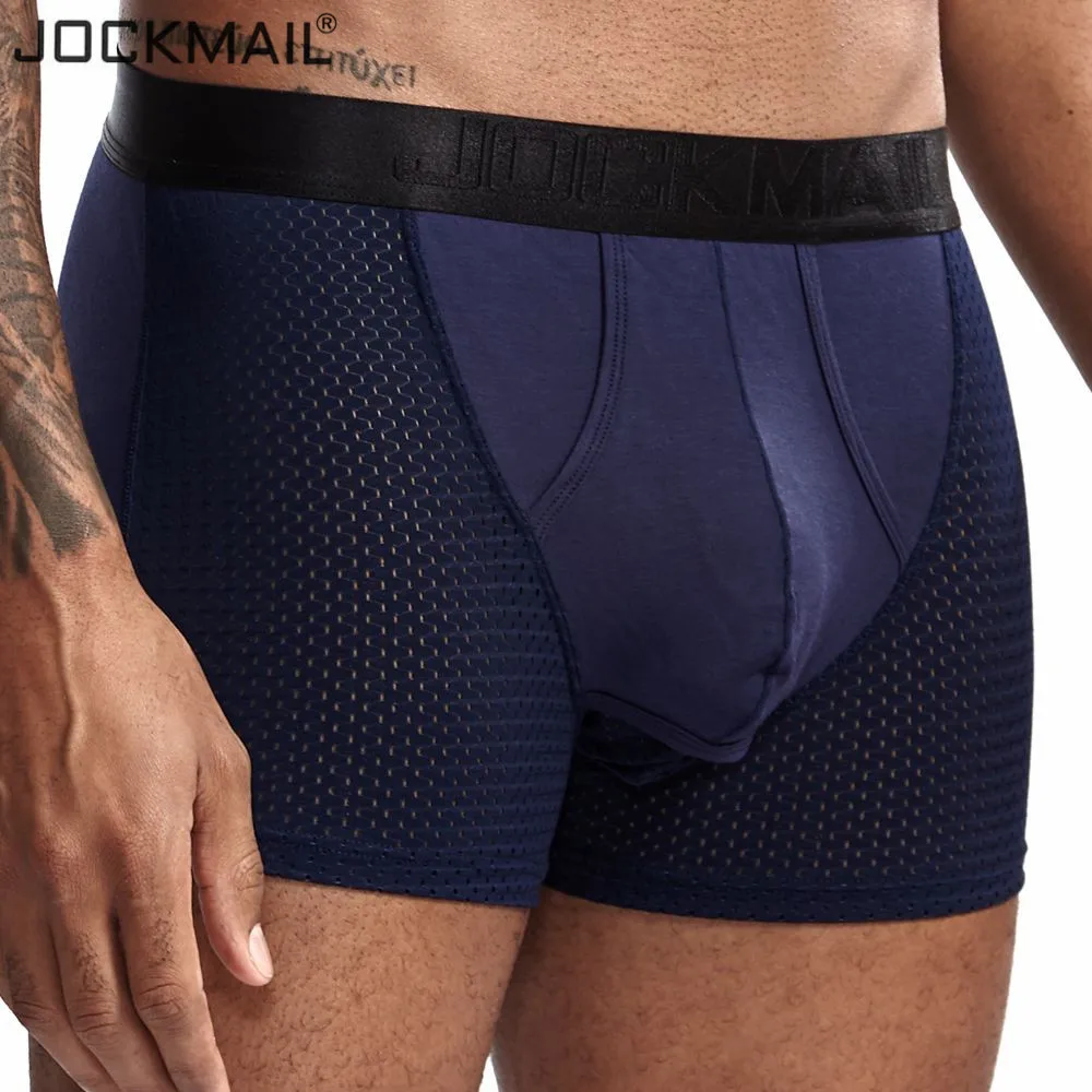 Трусы боксеры JOCKMAIL мужские из модала короткие шорты для ухода за мошонкой
