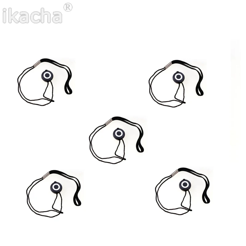 

5pcs Lens Cover Rope Camera Lens Cover Cap Holder Keeper Strap Cord String Leash Rope Suitable For All Camera DSLR