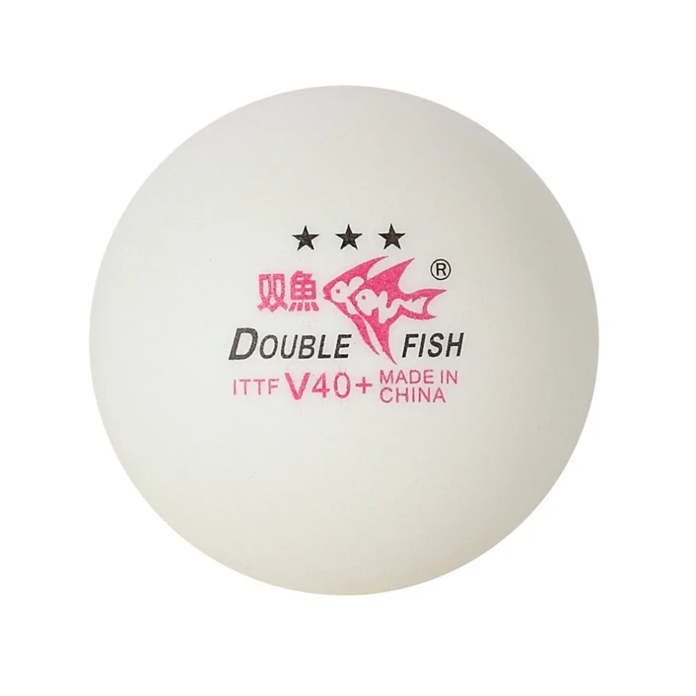 2018 10 قطعة مزدوجة السمك الأبيض تنس طاولة كرات V40 + 3 نجوم 40 مللي متر ABS البلاستيك الملحومة كرات التدريب بينغ بونغ كرات دروبشيبينغ