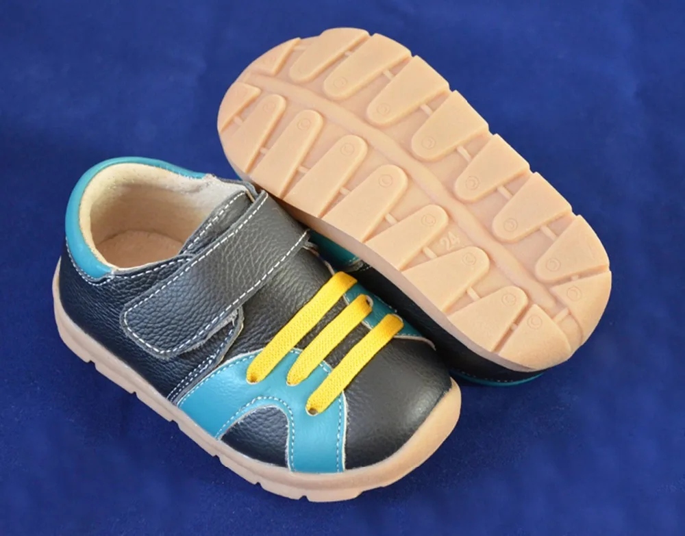 Кроссовки для мальчиков кроссовки натуральная кожа маленький мальчик обувь Дети Квартиры классические шоссе черный коричневый темно- весна-осень теннисные туфли
