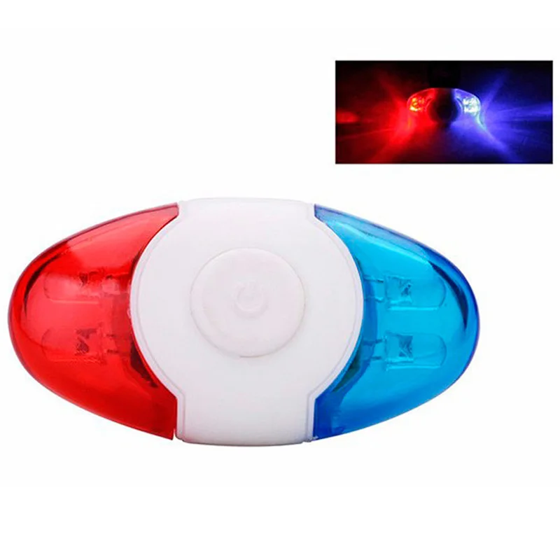 Waterproof Bike Bicycle Cycling Mini Rear Light Safety Warning Tail Police Lamp