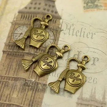 

Free shipping!!!!! Vintage Bronze flagon Charms Alloy Pendants 28x14mm