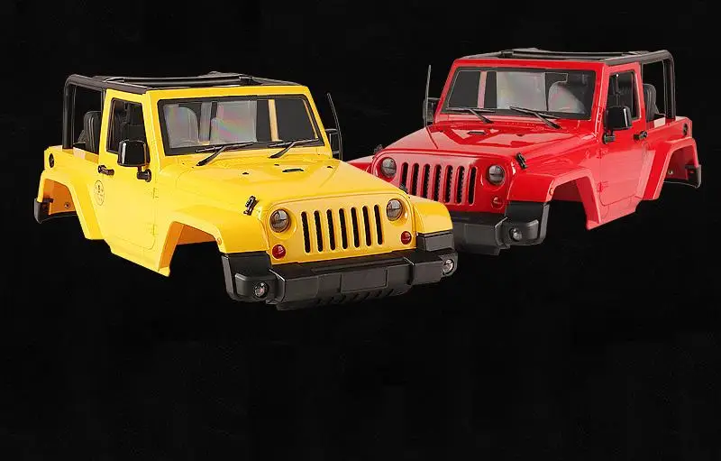 

Wheelbase 270mm Hard Plastic Body car Shell kit for Axial SCX10 90020 90021 90018 D90 1/10 RC Rock Crawler size 475*210mm