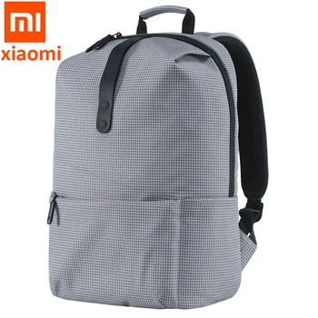 

Official Xiaomi Fashion School Backpack Bag 600D Polyester Durable Waterproof Outdoor Suit For 15.6 Inch Laptop air pro Computer