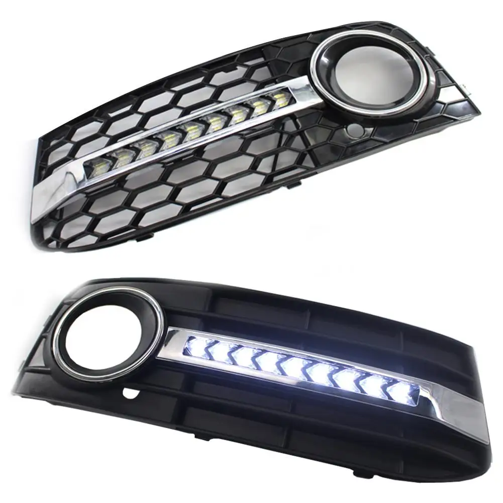 

2018 new grill material daytime running lights For Audi A4B8 2009-2011