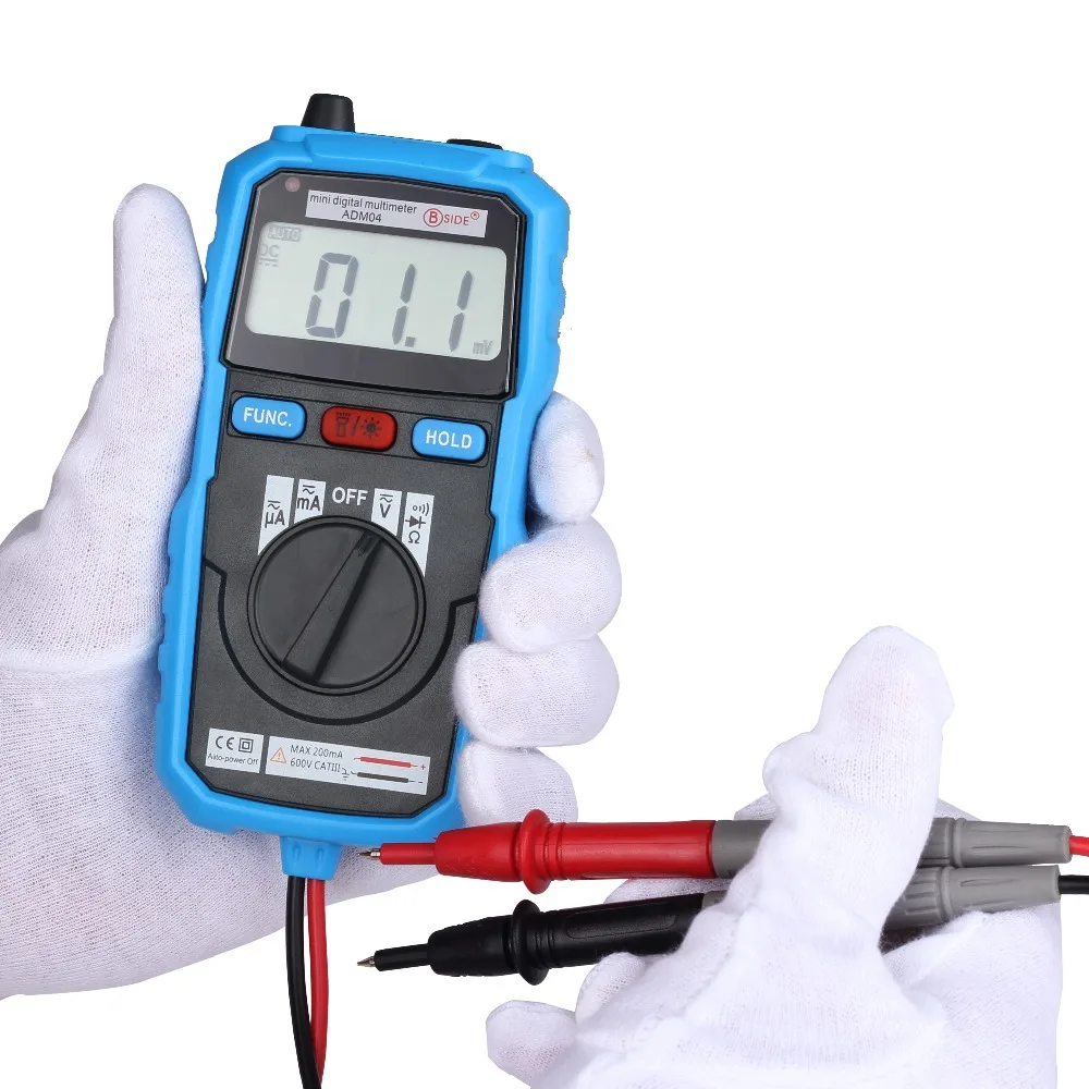 

New Hot Sale Non-Contact Mini Digital Multimeter DC AC Voltage Current Tester MS8232 Ammeter Multitester Free shipping