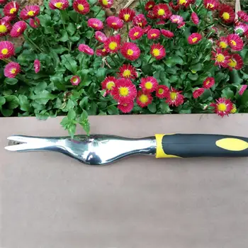 

Manual Handheld Weeder Fork Weed Puller Weed Removal Cutter Gardening Weeding Tool With Ergonomic Handle For Garden Yard Lawn