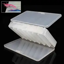 21x11,5x3,6 см Двусторонняя 14 отсеков многофункциональный ящик для рыболовных снастей для гольян креветки наживка, металлическая ложка приманка для хранения