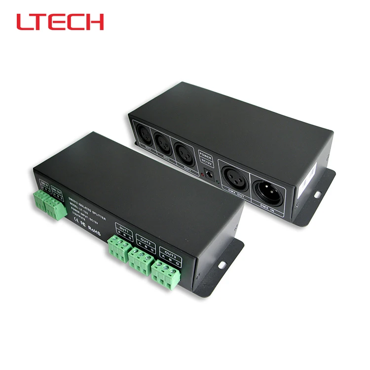 

LT-123;DMX(485)512 Signal L Amplifier;DC12V input