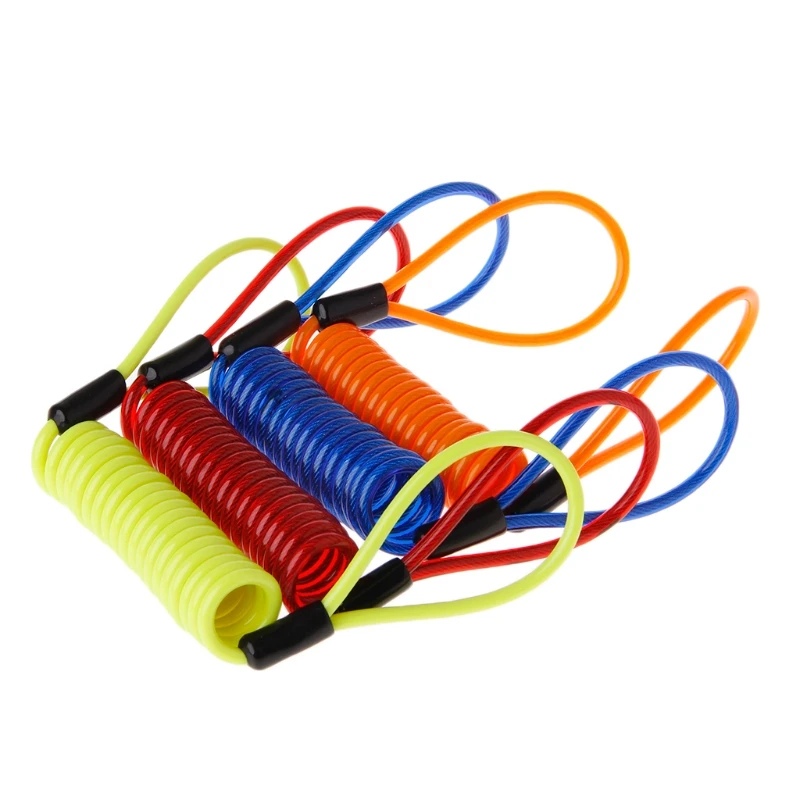 

Bicycle Lock Reminder Elastic Rope Anti Theft Bike Motorcycle Scooter Cable Wire