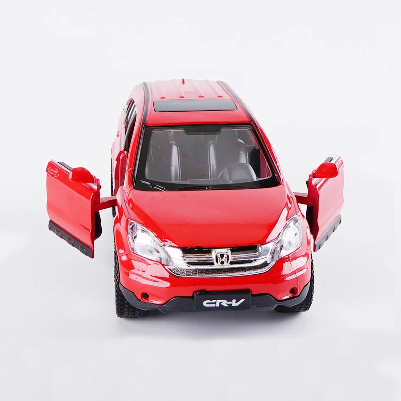 Высокая симуляция, высокое качество, 1:32 Сплав, Honda CRV, внедорожник, внедорожники, металлическая модель автомобилей, оттягивающая назад, детская игрушка