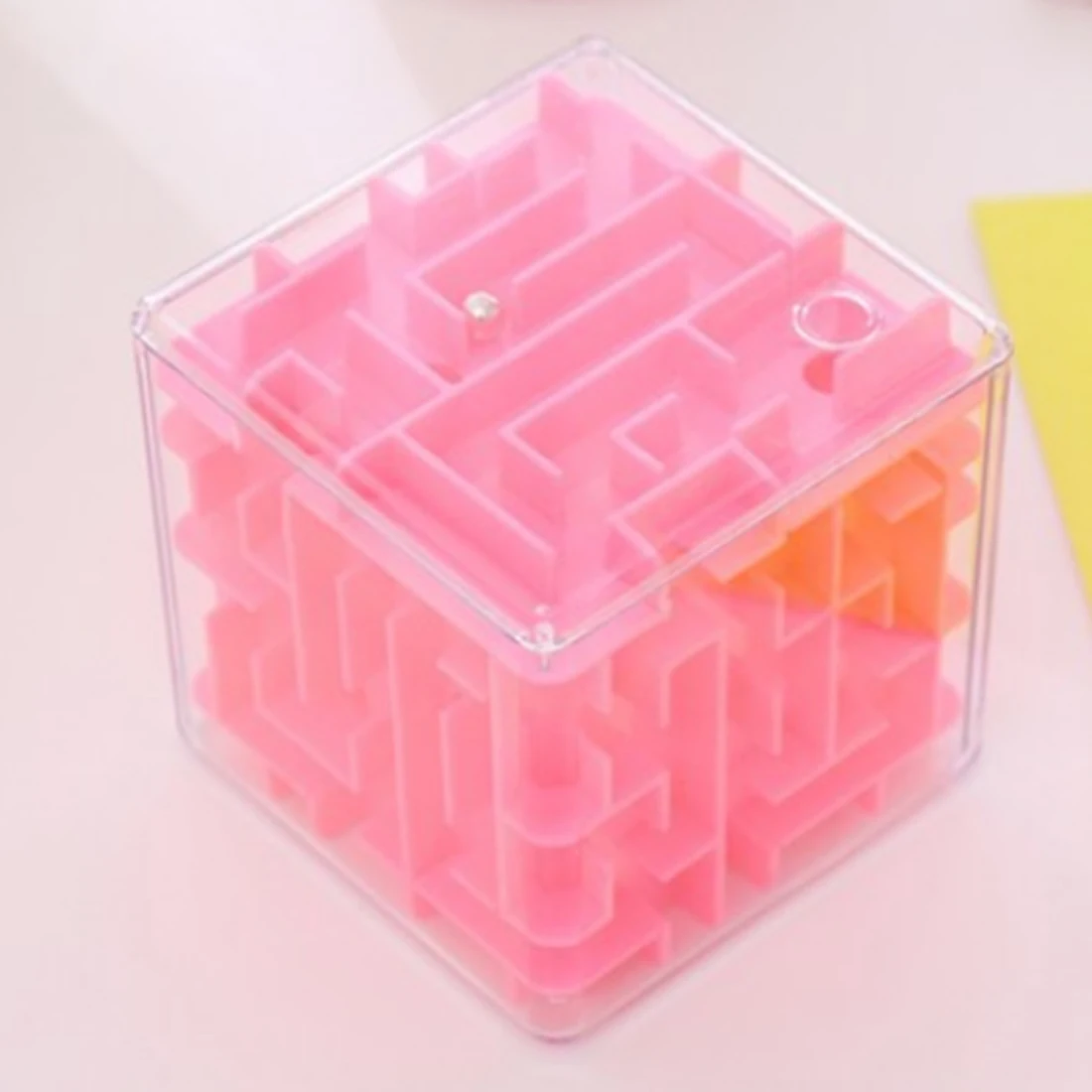 Funny 3D Magic Cube Maze Puzzle Speed Cube Puzzle Game Labyrinth Rolling Magical Maze Ball Balance Brain Teaser Learning Toys