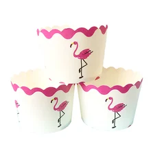 50 шт дизайн зеленая маленькая овечка одноразовая бумажная торт бумажная чашка формы для выпечки кексов День рождения Свадебные украшения