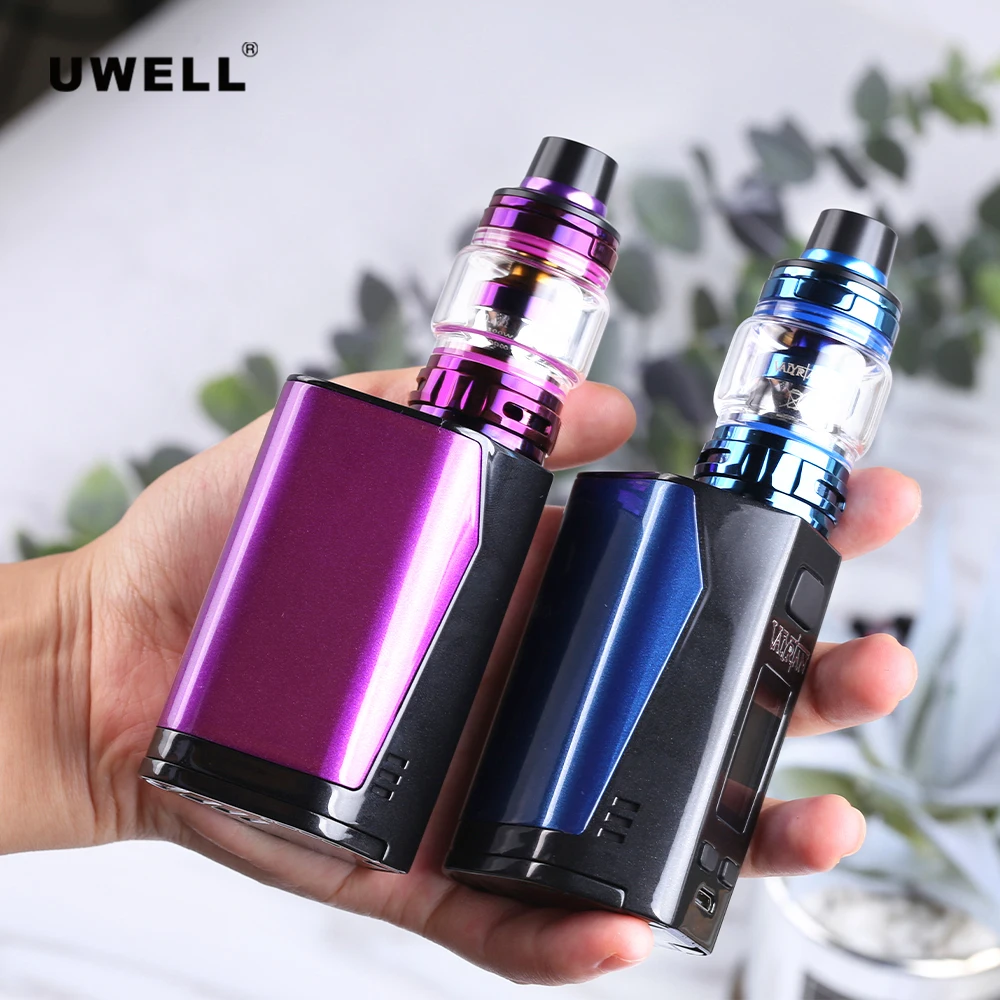 Оригинальный Uwell Valyrian 2 комплект с мл/6 мл бак VALYRIAN 300 Вт коробка мод UN2 двойной