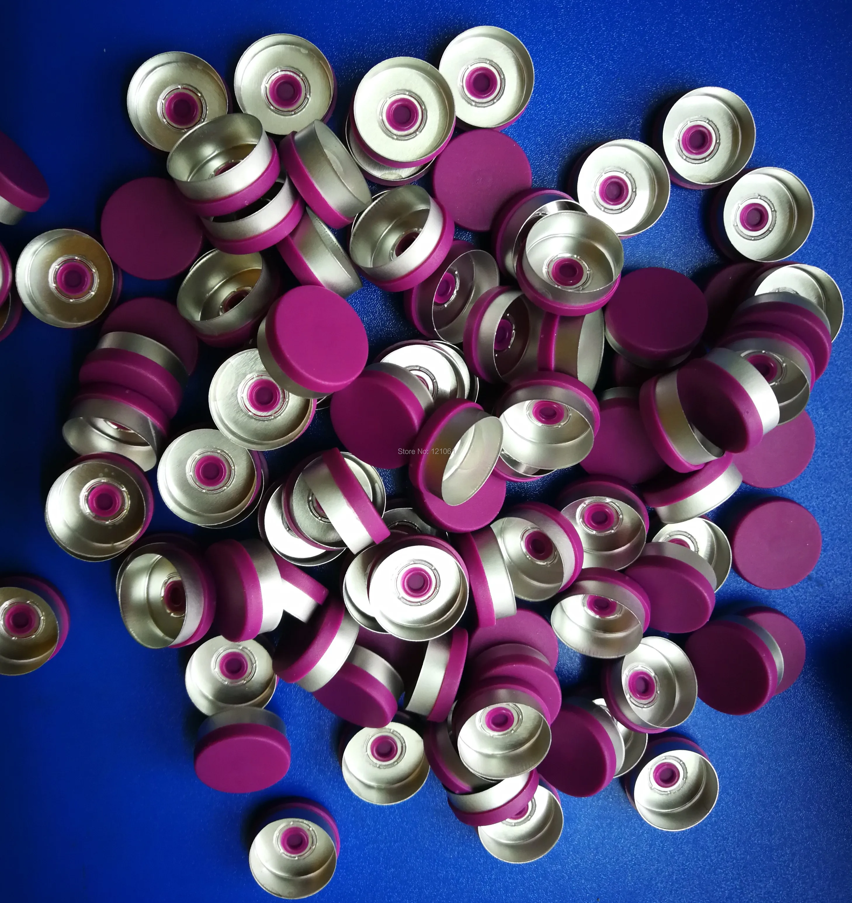 20mm purple caps