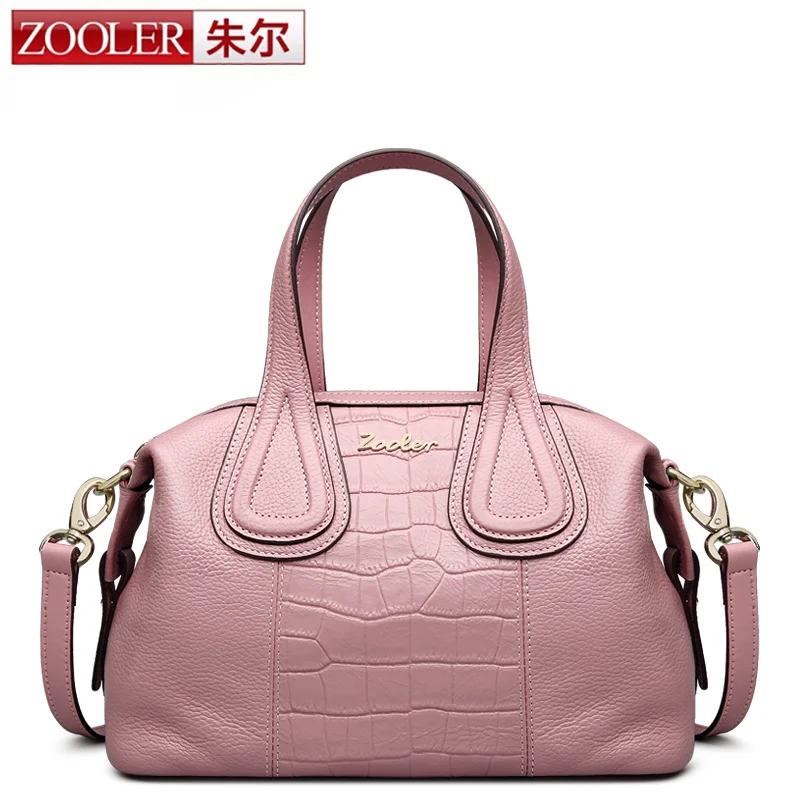 ZOOLER genuine leather Bag Ladies Luxury woman bags bag handbag top handle handbags Solid soft material