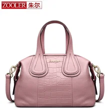 ZOOLER genuine leather Bag Ladies Luxury woman bags bag handbag top handle handbags Solid soft material