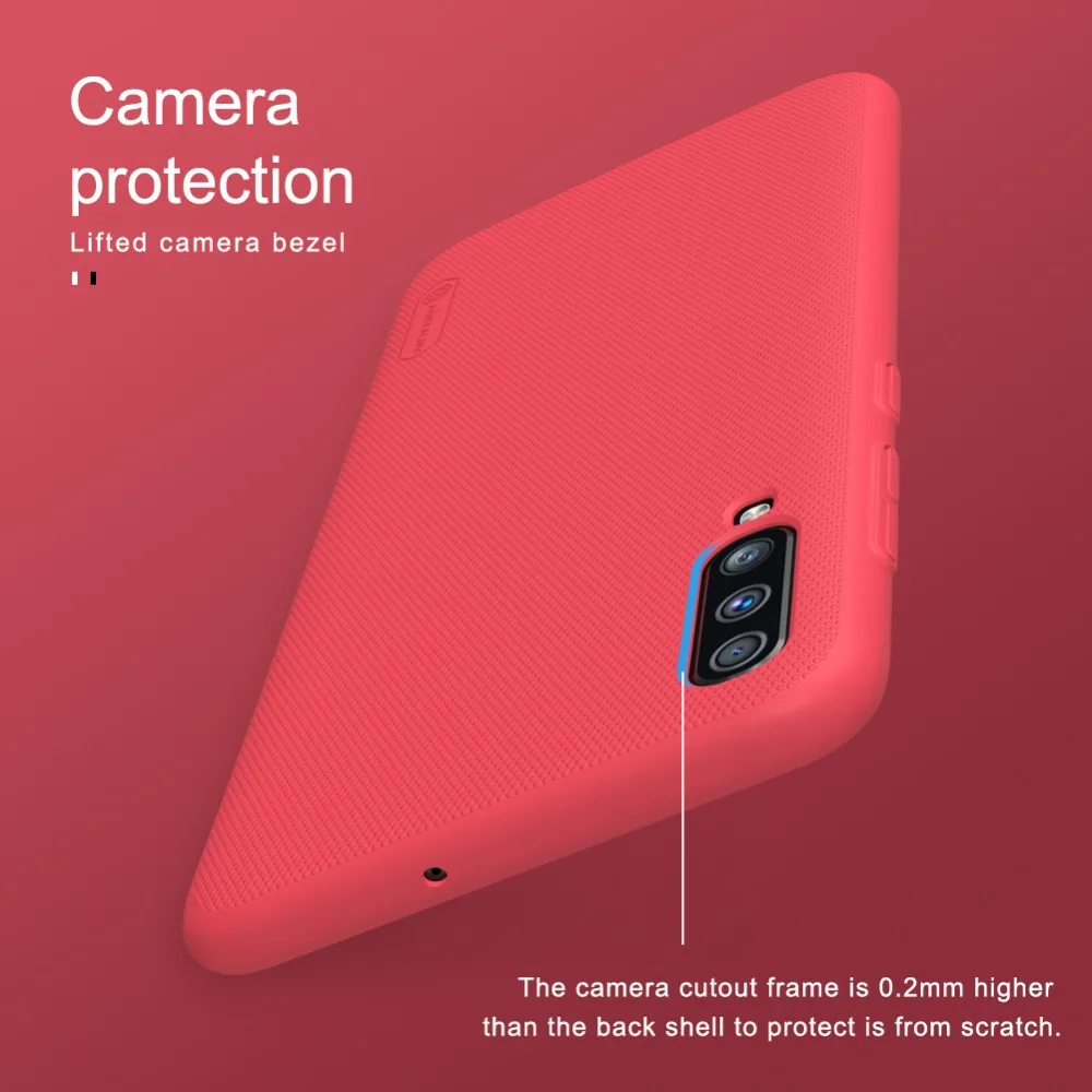 Чехол для Samsung Galaxy A70 NILLKIN супер матовый защитный чехол с розничной