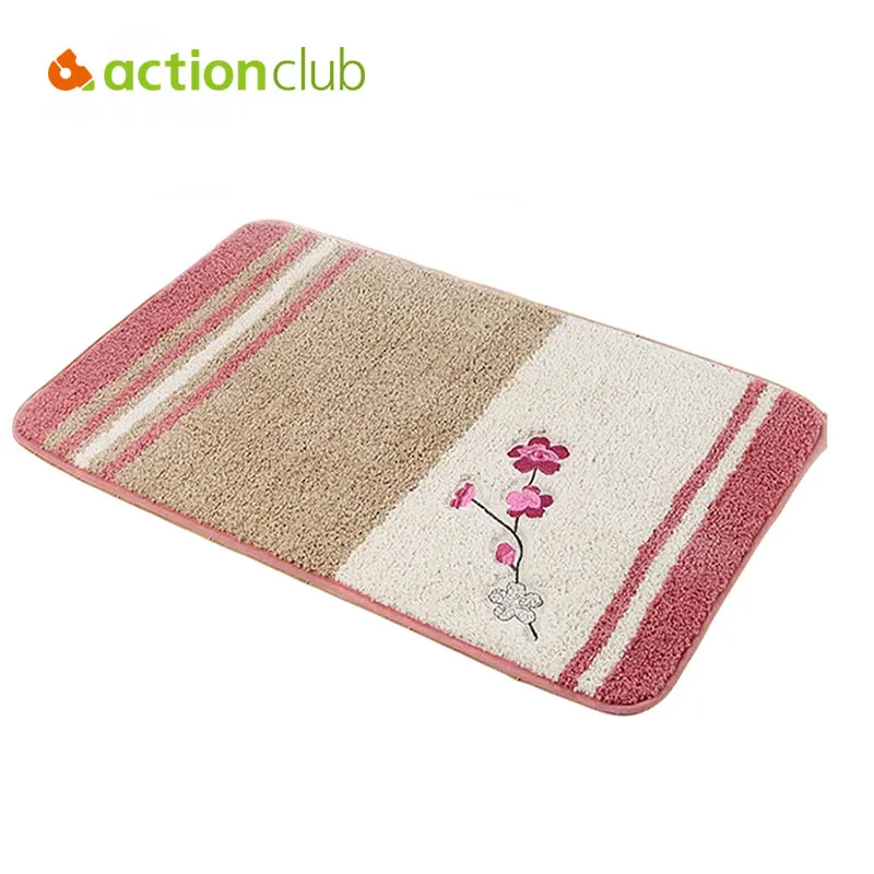 Suede Round Outdoor Area Rugs Dot Mats Bathroom Home Area Rugs Water