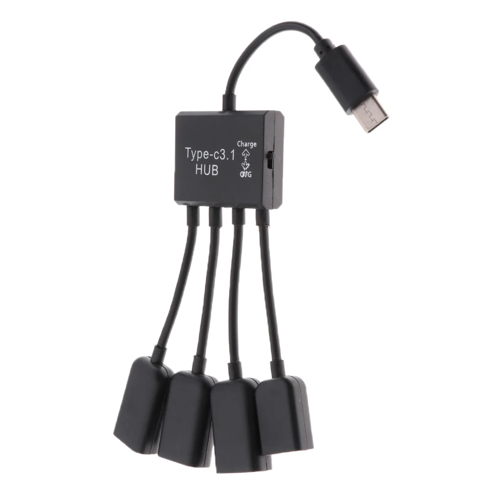 Тройная USB 3 1 Type C папа Мама l USB2.0 + Micro 4 в OTG концентратор|Сетевые инструменты| |