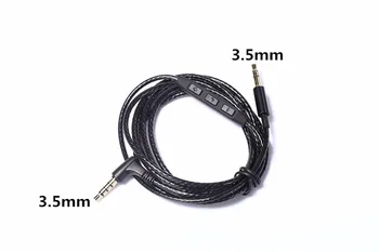 

2.5mm/3.5mm to 3.5mm Replacement Upgrade Cable with Mic Volume Controller for Car/Headphone/Speaker for QC25 OE2 OE2i AE2 E2i