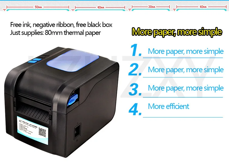 Printer, Impressora etiqueta de código de barras