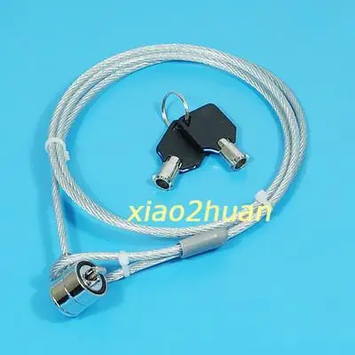 Image Free Shipping Notebook Laptop Computer Security key Lock Cable Chain