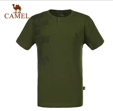 2016 Camel Outdoor Men T-shirt Cotton Breathable Comfortable Quick-drying Polo T-shirts 5T1A26128