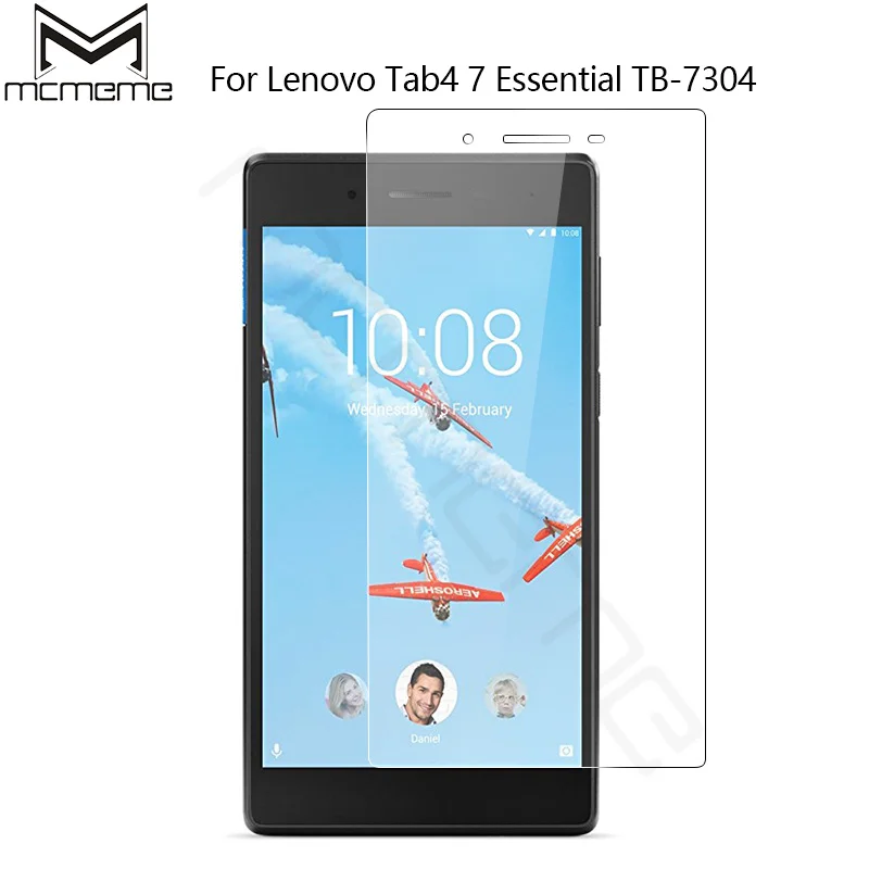 MCMEME для Lenovo Tab 4 7 Essential TB-7304 закаленное стекло 9H 2.5D HD Прозрачная защитная пленка