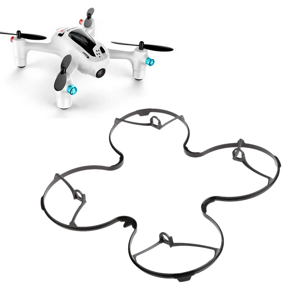 

New Plastic RC Helicopter Spare Parts Peopeller Blade Pro Protector Cover Guard for Hubsan H107C+ H107D+ Quadcopter Black White