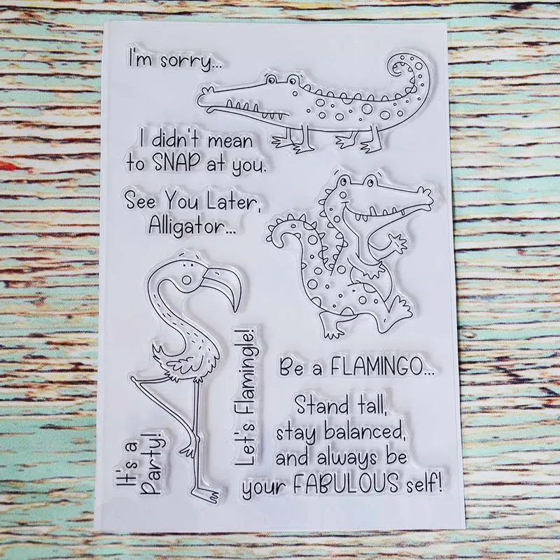 

Your fabulous self transparent clear stamp/coordinating die DIY Scrapbooking/Card Making/Kids Christmas Fun Decoration Supplies