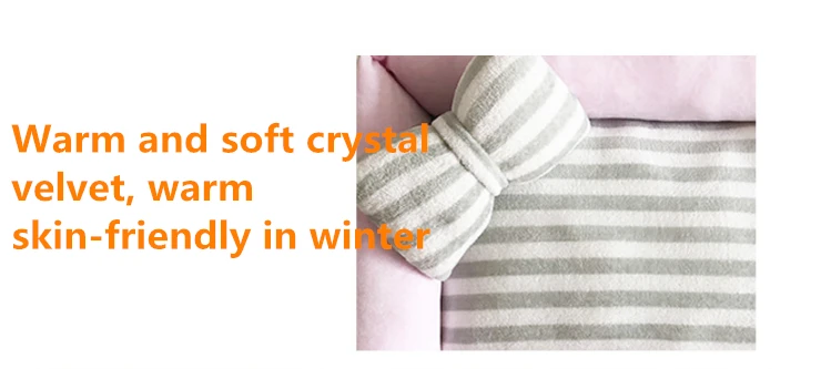 Warm and soft crystal velvet, warm skin-friendly in winter