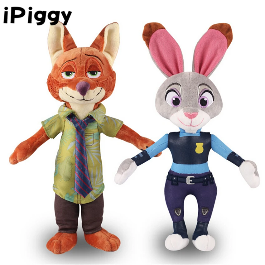 30 cmcute zootropolis плюшевые мягкие куклы для детей фильма зверополис кролика Джуди