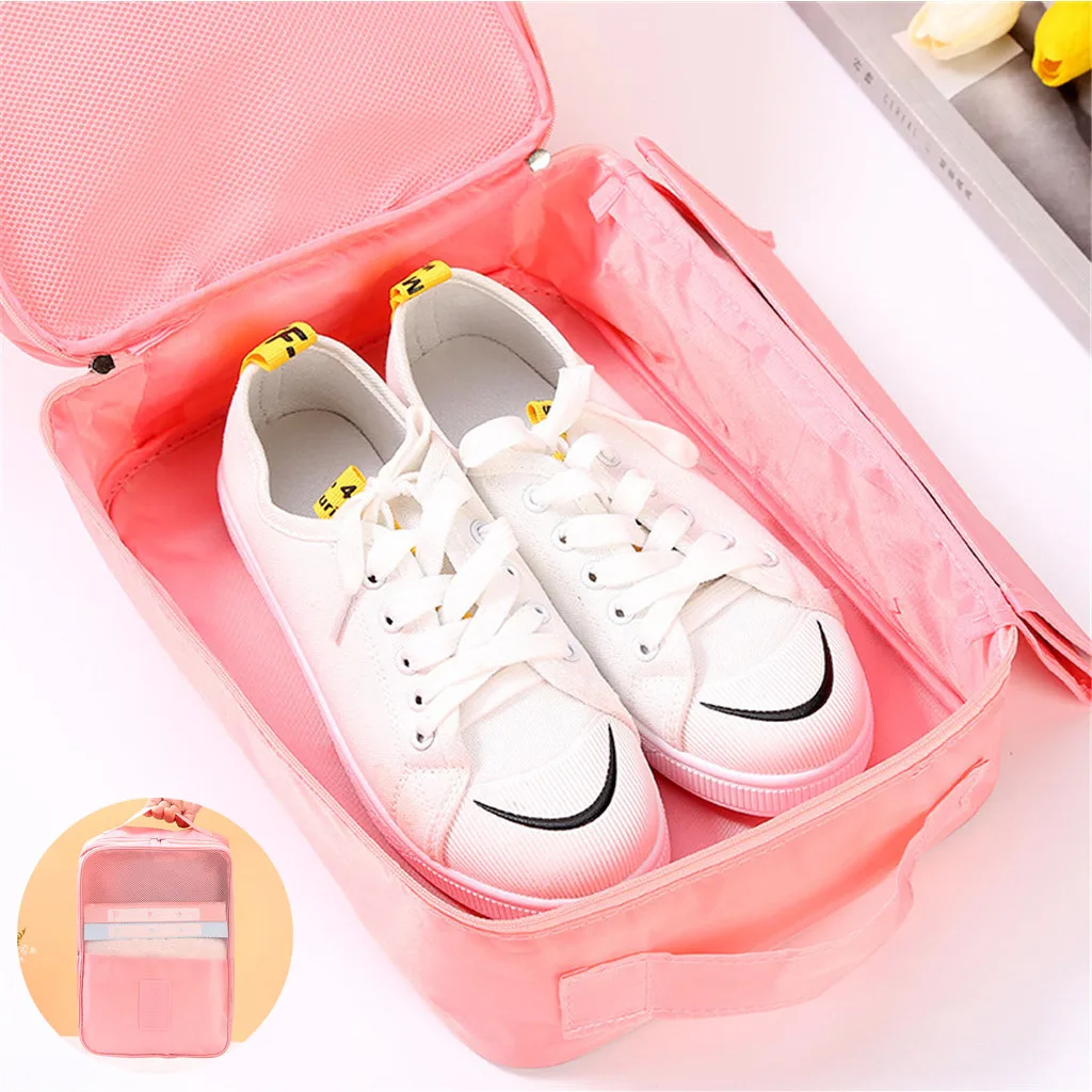 

Zipper Convenient Travel Storage Bags Portable Organizer Bags Waterproof Shoe Sorting Pouch Multifunction Portable Shoe Bag