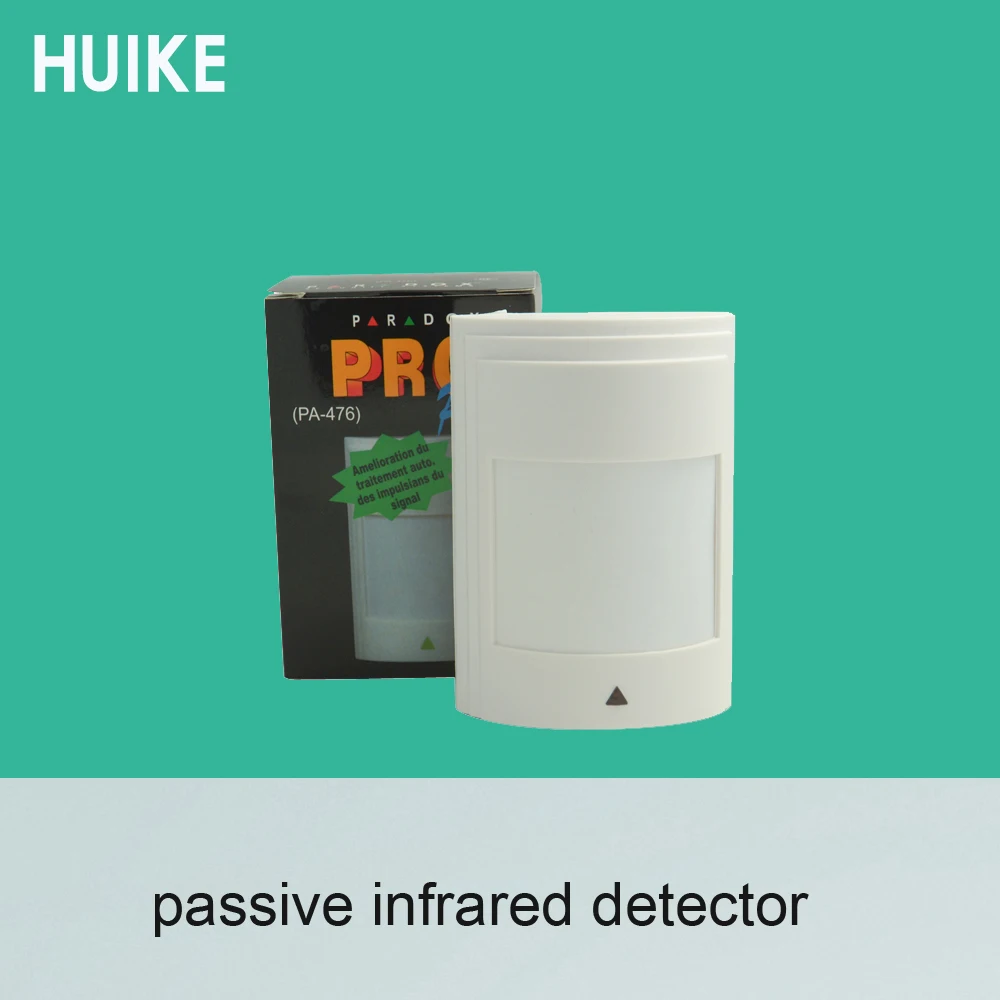 

1 PCS Paradox Infrared Detector PA 476 Wall-mounted NC relay Signal Output Networking to alarm system Human Intruder Sensor