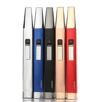 

JOBON Outdoor Camping BBQ Ignition Lighter Pen Style USB Arc Windproof Plasma Electric Rechargeable Cigarette Kitchen Lighter